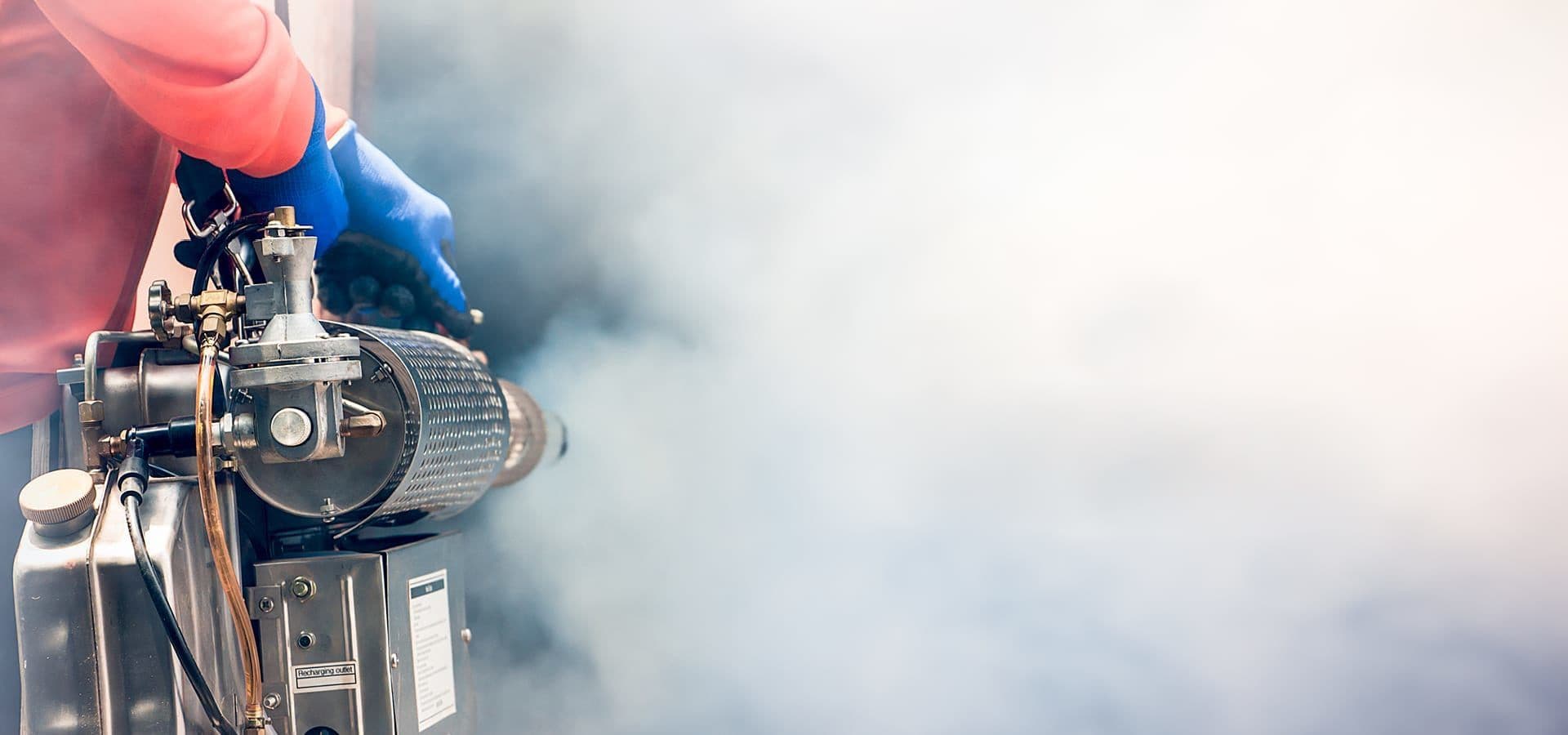 mosquito barrier header